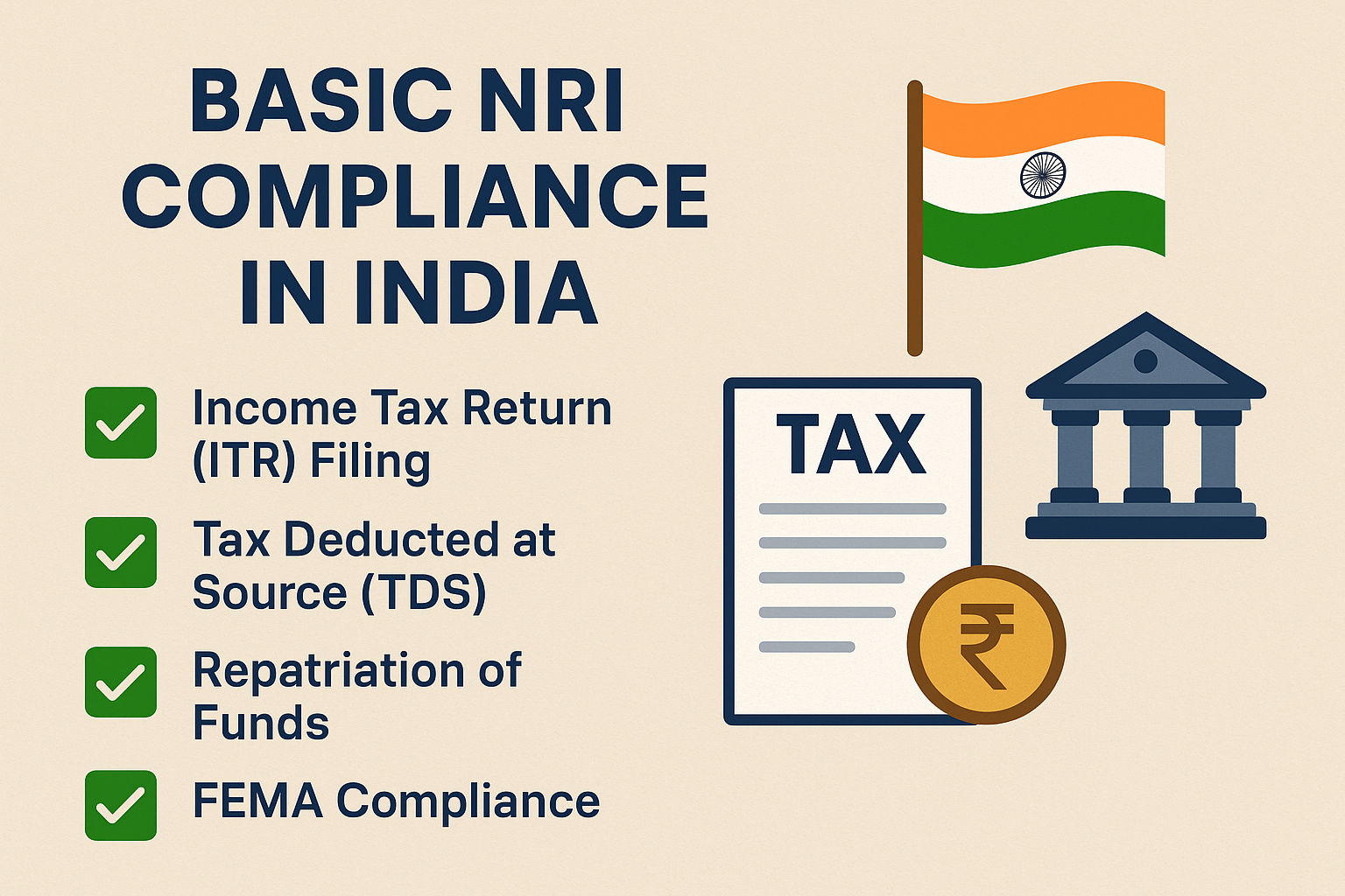 Basic NRI Compliance in India:What You Need to Know