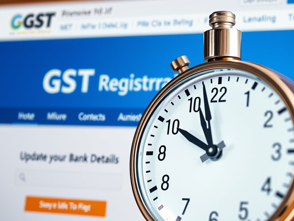 How Missing Bank Details Lead to GST Registration Suspension